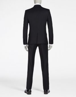 חליפת Dolce Gabbana שחורה צד אחורי